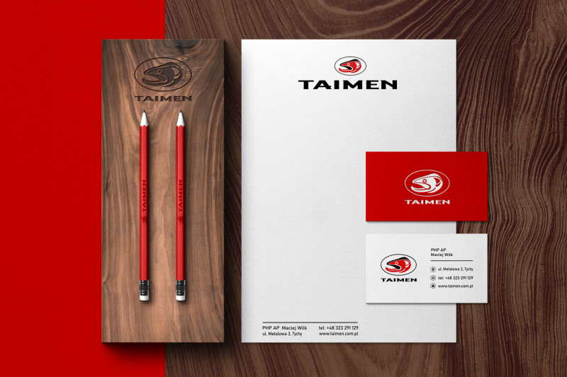 Projekt Logo dla marki firmy TAIMEN